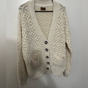 POL oversized chunky cardigan